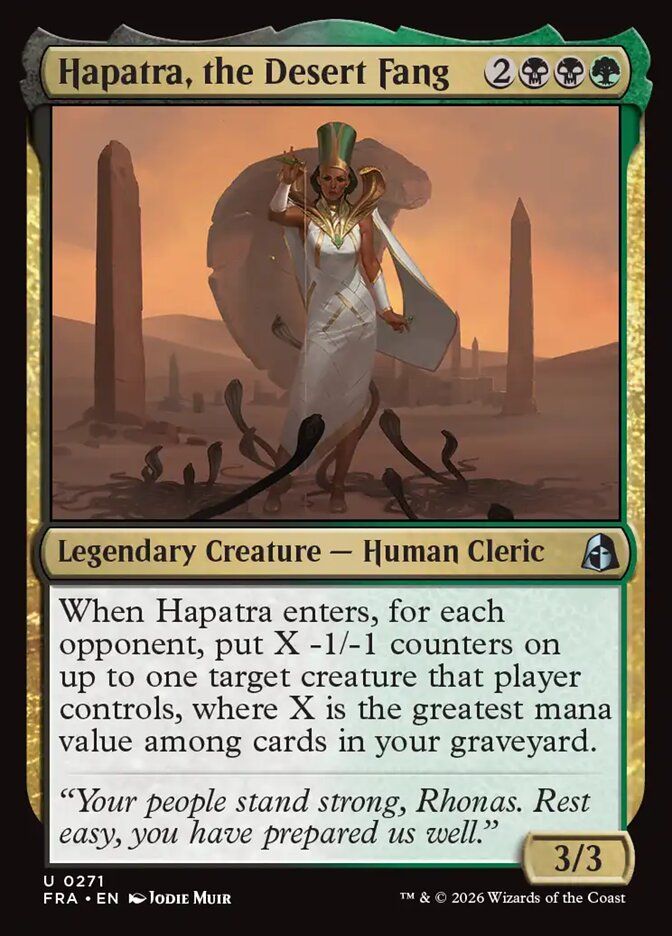 Hapatra, the Desert Fang Hapatra, the Desert Fang