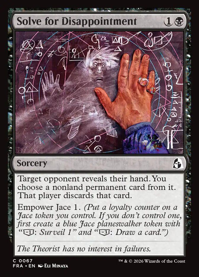 Solve for Disappointment Solve for Disappointment