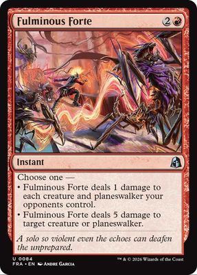 Fulminous Forte Fulminous Forte