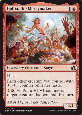 Gallia, the Merrymaker Gallia, the Merrymaker