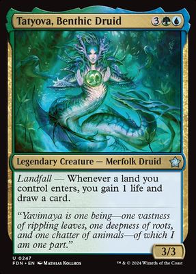 Tatyova, Benthic Druid Tatyova, Benthic Druid