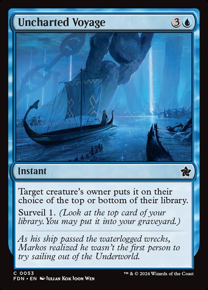 Uncharted Voyage Uncharted Voyage