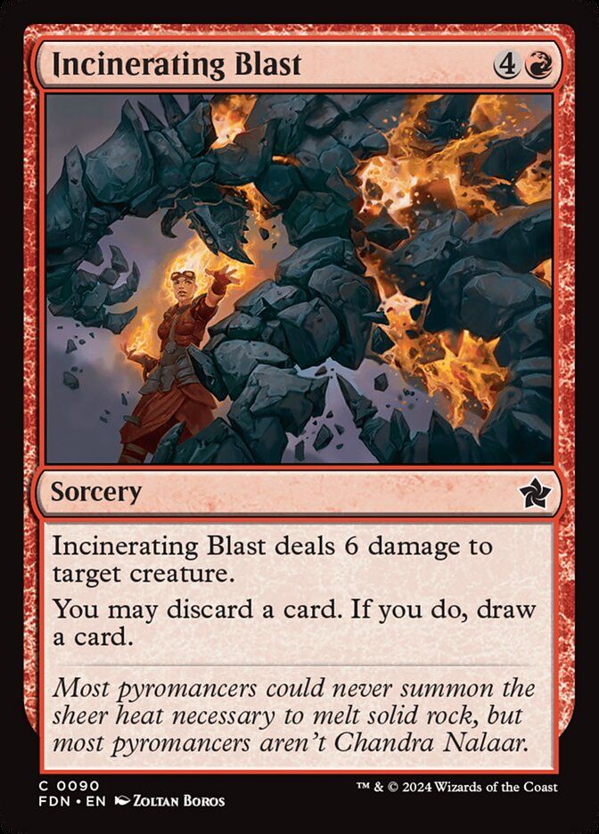 Incinerating Blast Incinerating Blast
