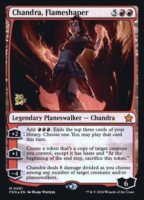Chandra, Flameshaper Chandra, Flameshaper