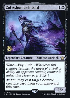 Zul Ashur, Lich Lord Zul Ashur, Lich Lord