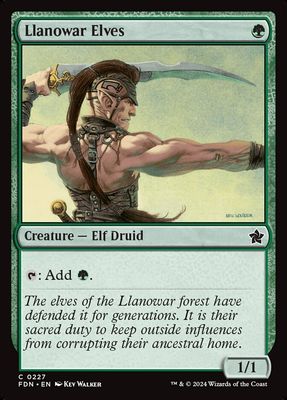 Llanowar Elves Llanowar Elves
