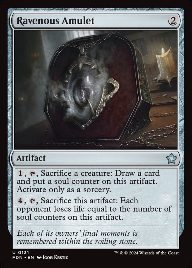 Ravenous Amulet Ravenous Amulet