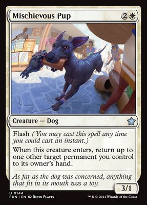 Mischievous Pup Mischievous Pup