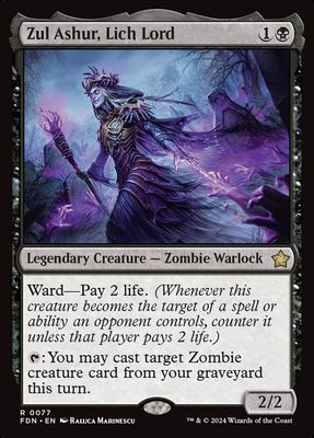 Zul Ashur, Lich Lord Zul Ashur, Lich Lord