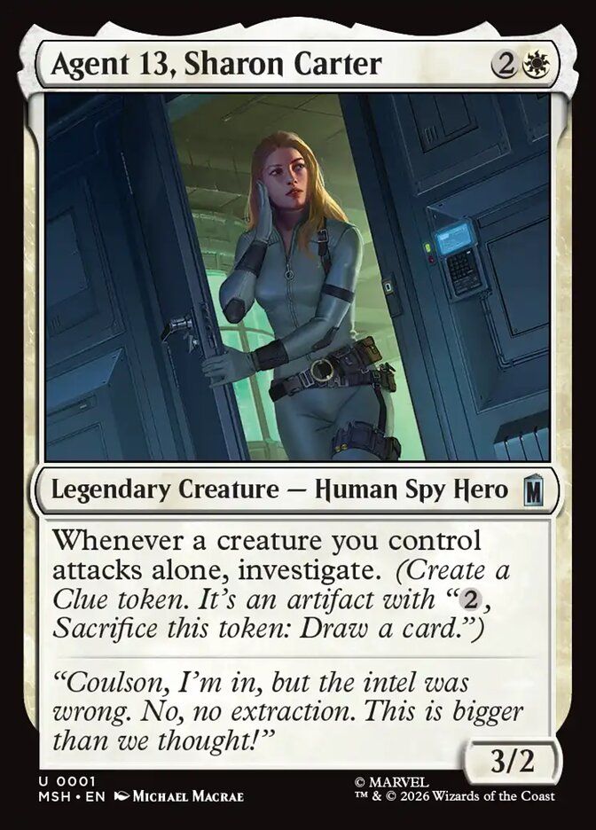 Agent 13, Sharon Carter Agent 13, Sharon Carter