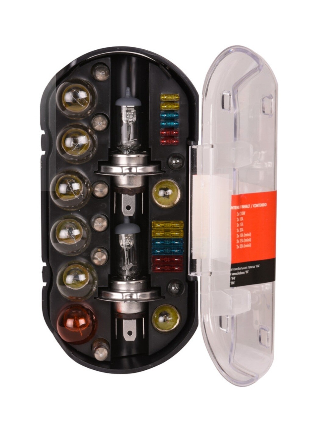 Autolampen set 4H 30 delig, nu met gratis lifehammer,