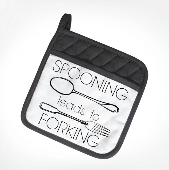 Spooning Leads To Forking Pot Holder