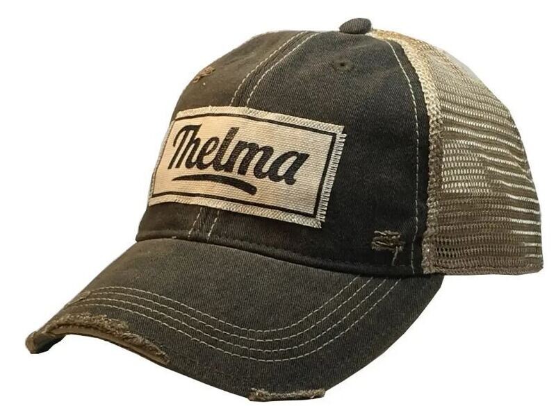 Thelma Distressed Trucker Cap