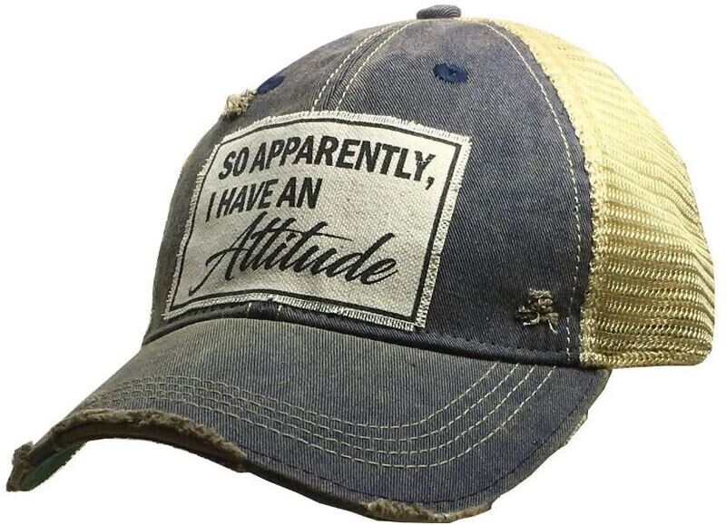So Apparently, I Have An Attitude Trucker Hat Baseball Cap