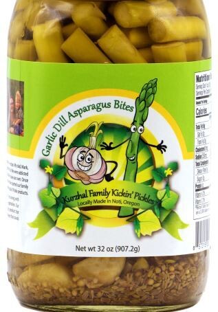 Garlic Dill Asparagus Bits