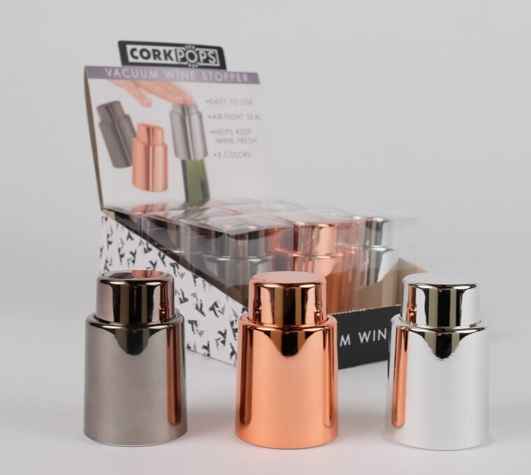 Vacuum Wine Metallic Stoppers