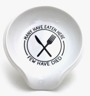 Many Have Eaten Here Spoon Rest