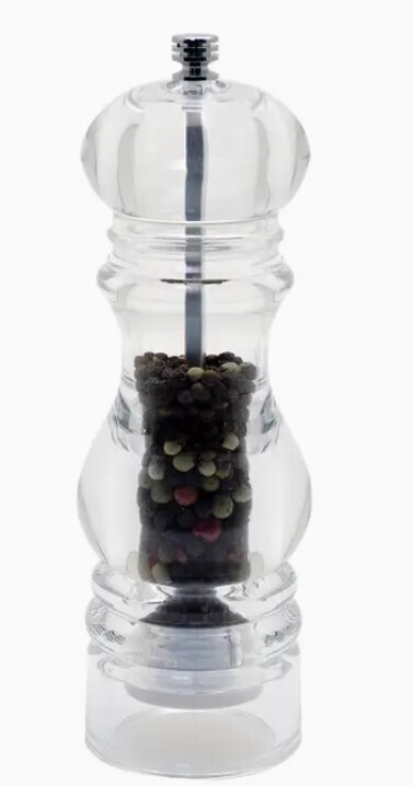 Acrylic Pepper Mill, Naples