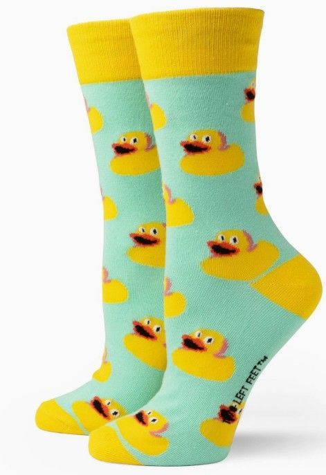 Two Left Feet® Socks Open Stock - Quack Quack Big