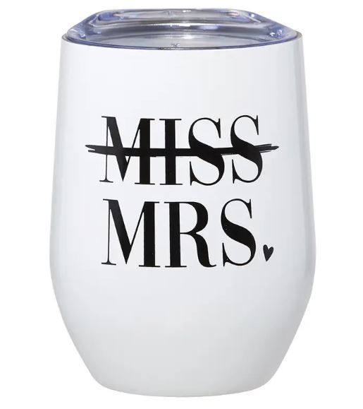 Wine Tumbler - Miss Mrs.