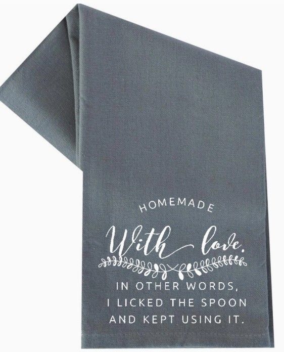 HOMEMADE WITH LOVE TEA TOWEL