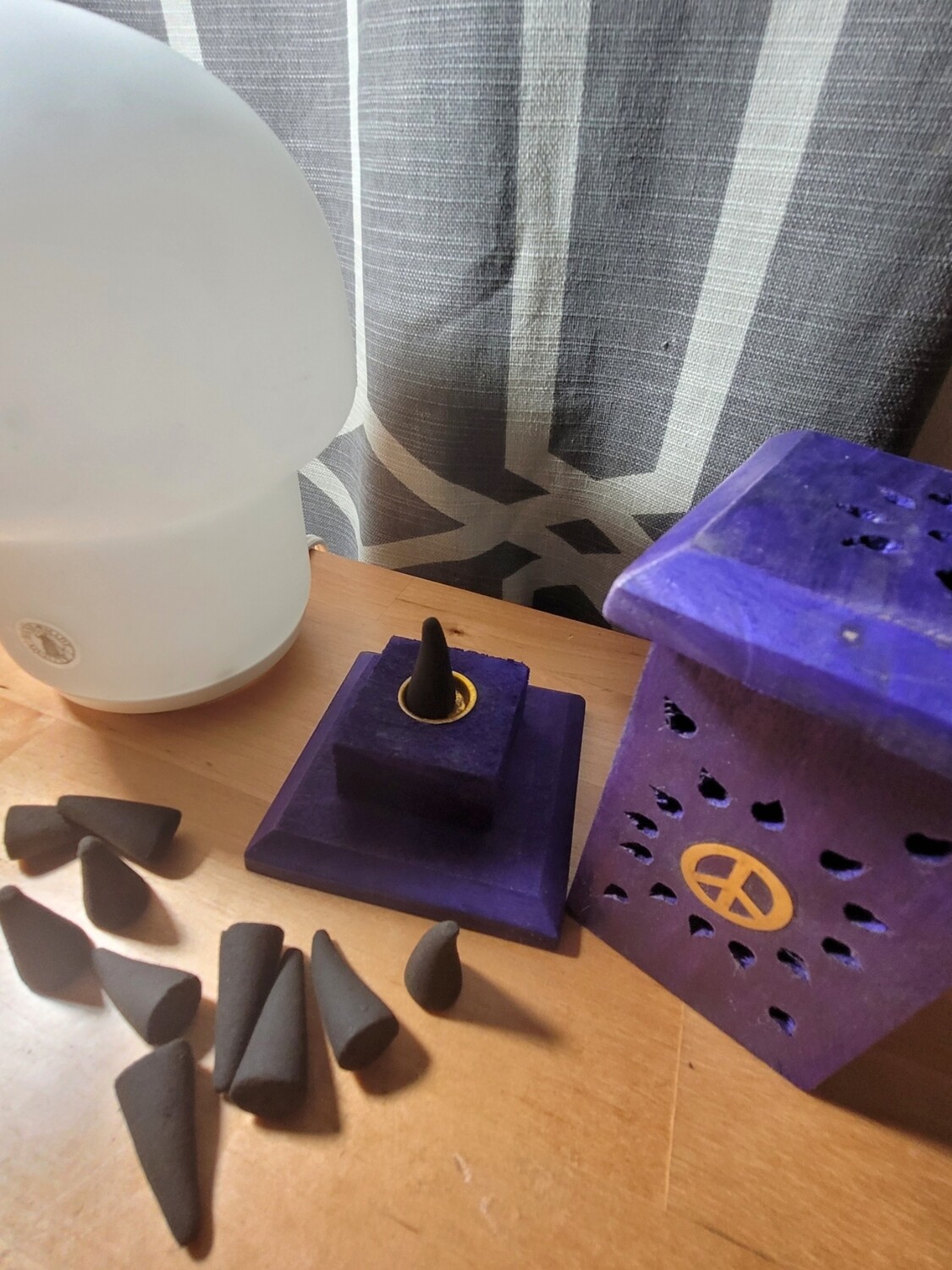Purple Mini Tower Burner