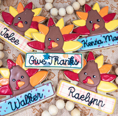 Custom Turkey Cookie