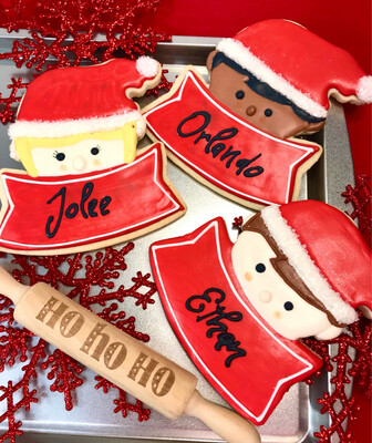 Custom Elf Cookies
