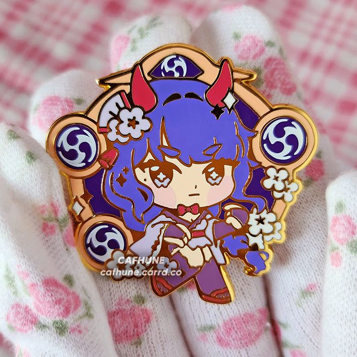 Raiden Shogun enamel pin