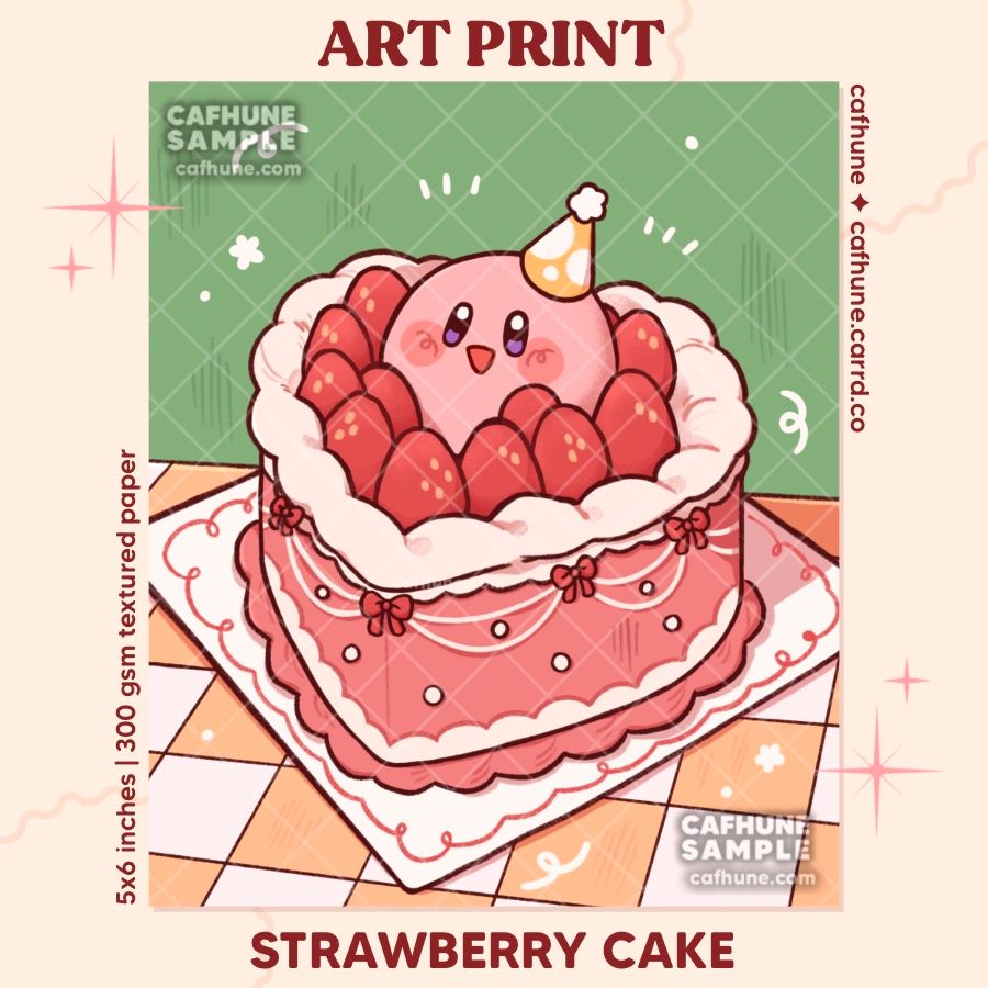 Kirbo cake - Print