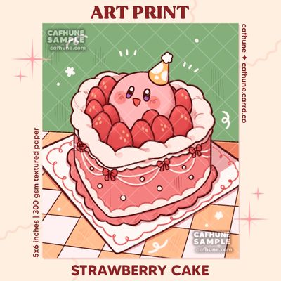 Kirbo cake - Print