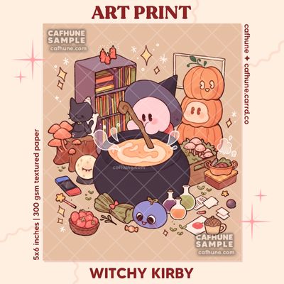 Kirbo witch - Print