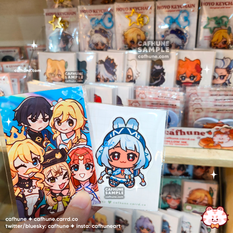 Mix &amp; Match ♡ Hoyo Stickers