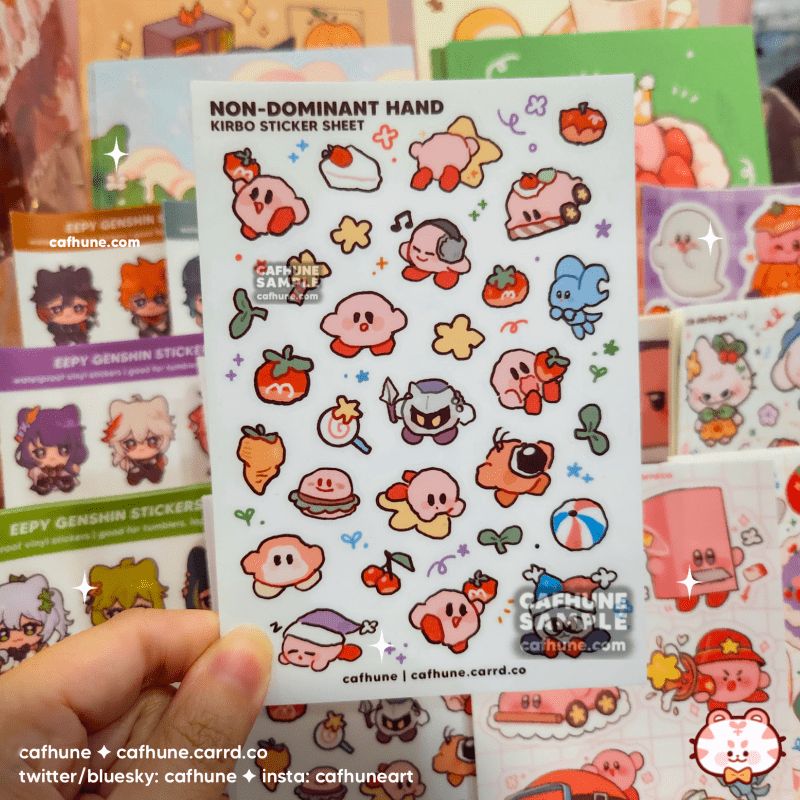 Solo Vinyl Sticker sheets