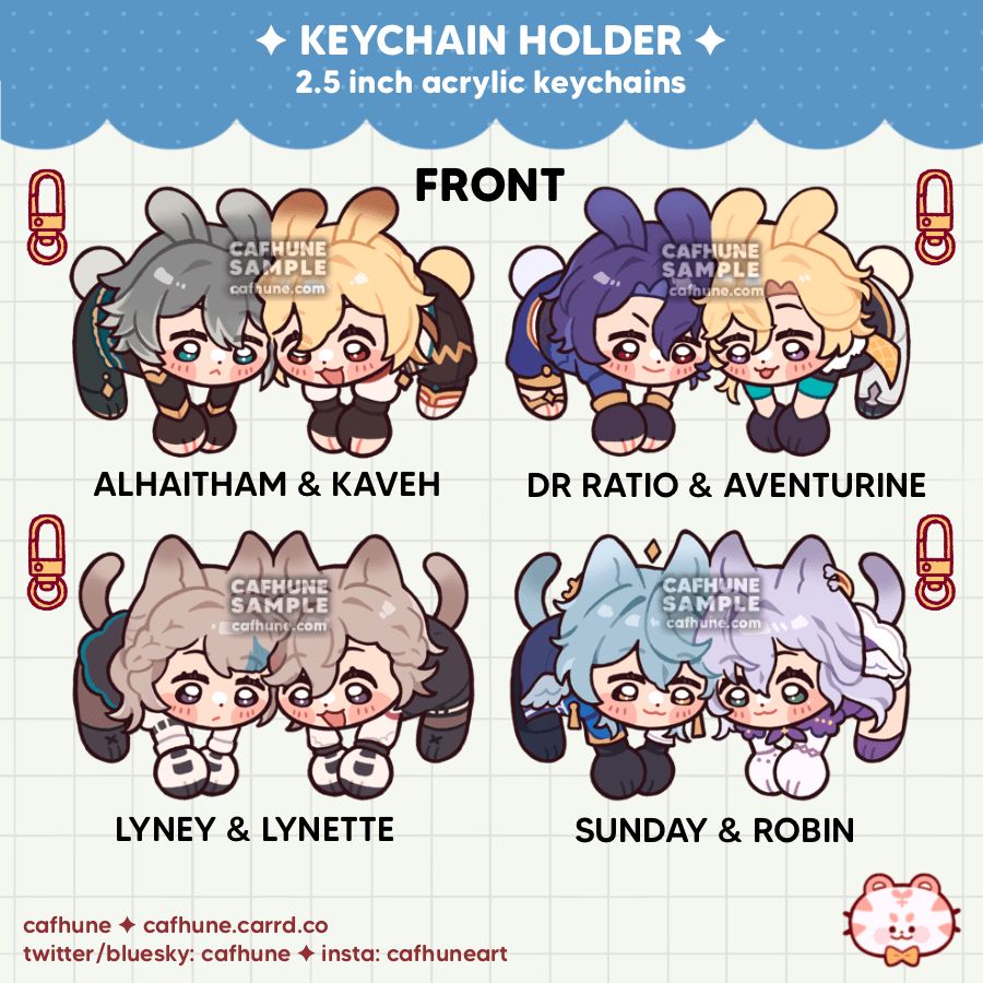 Hoyo Keychain holder