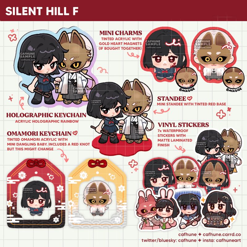 Silent Hill F ♡ mini collection
