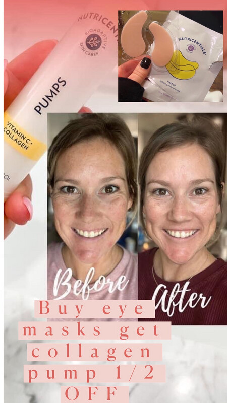 🚨🚨Buy A Box Of Under Eye Masks, Get The Vitamin C/Collagen Pump 1/2 Off!