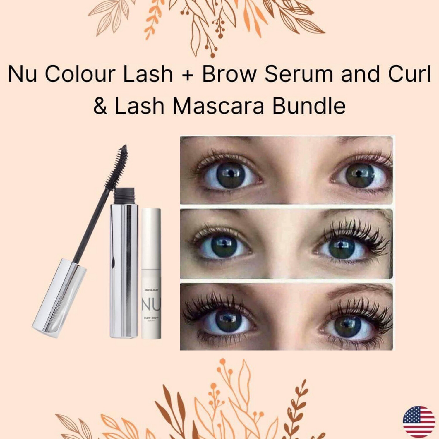 Lash Cerum &amp; Curl And Lash Mascara bundle