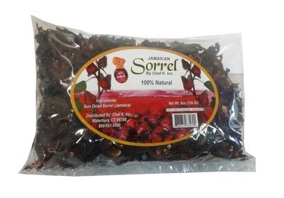 16 oz Dried Sorrel (Hibiscus) Petals