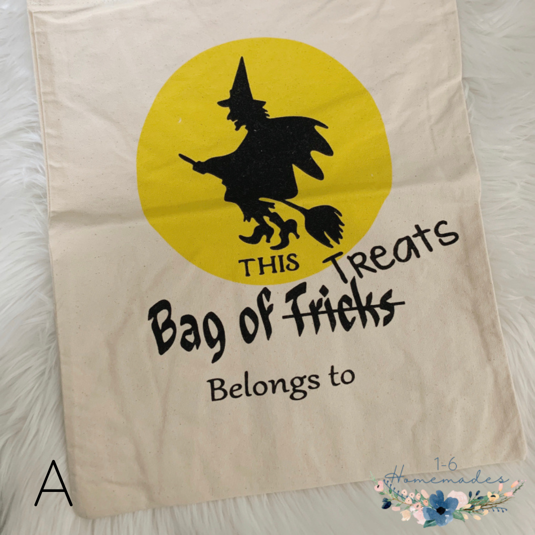 Personalize Halloween Bags