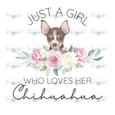 Digital PNG File - Who Loves Her Chihuahua