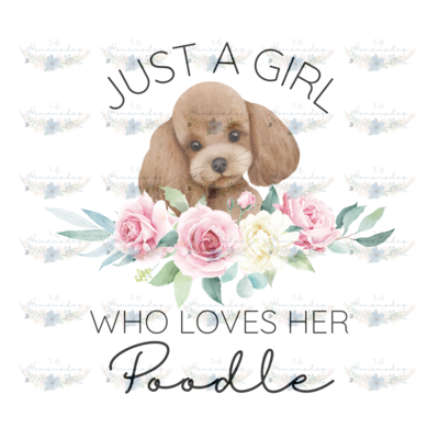 Digital PNG File - Who Loves Her Poodle