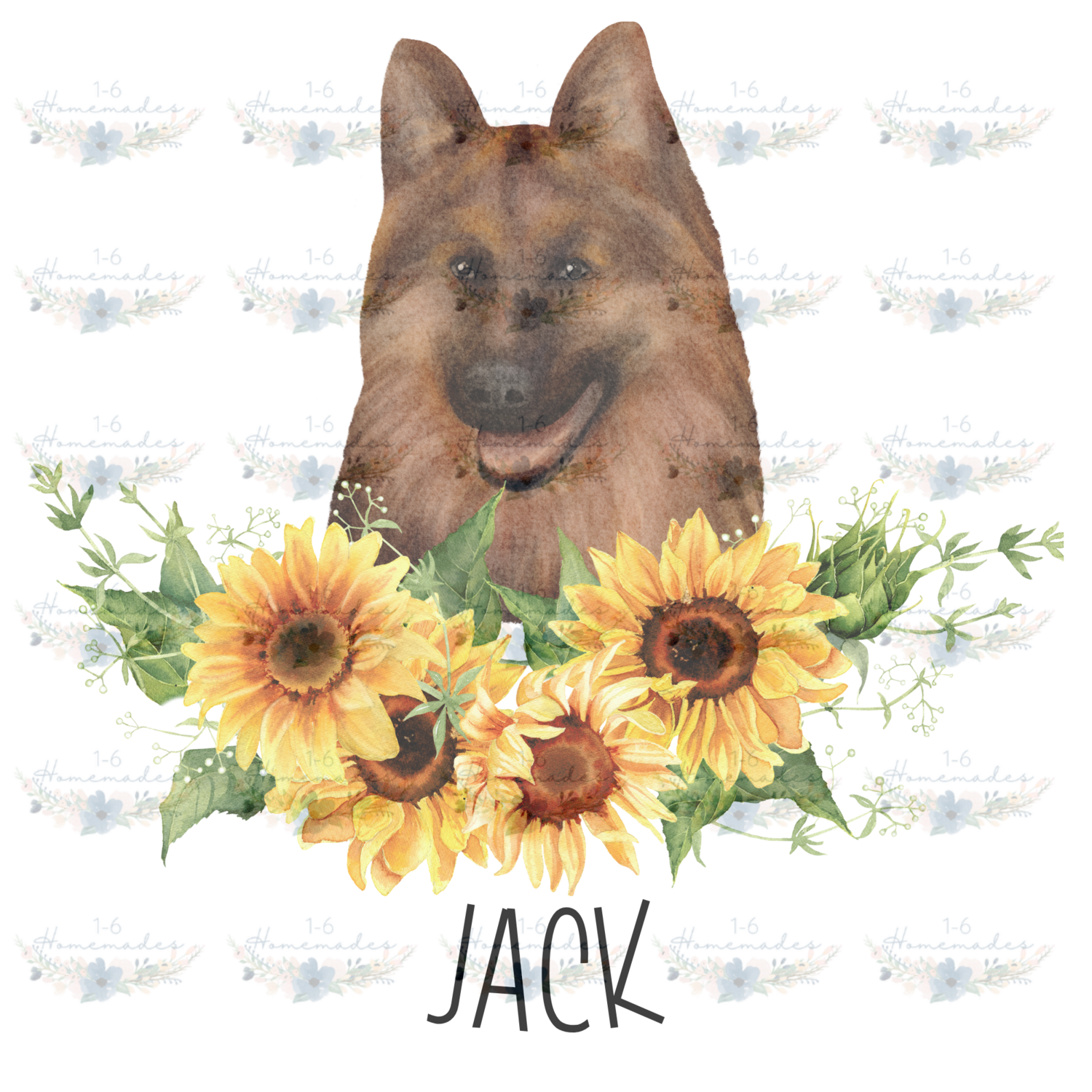 Digital PNG File -German Shepherd
