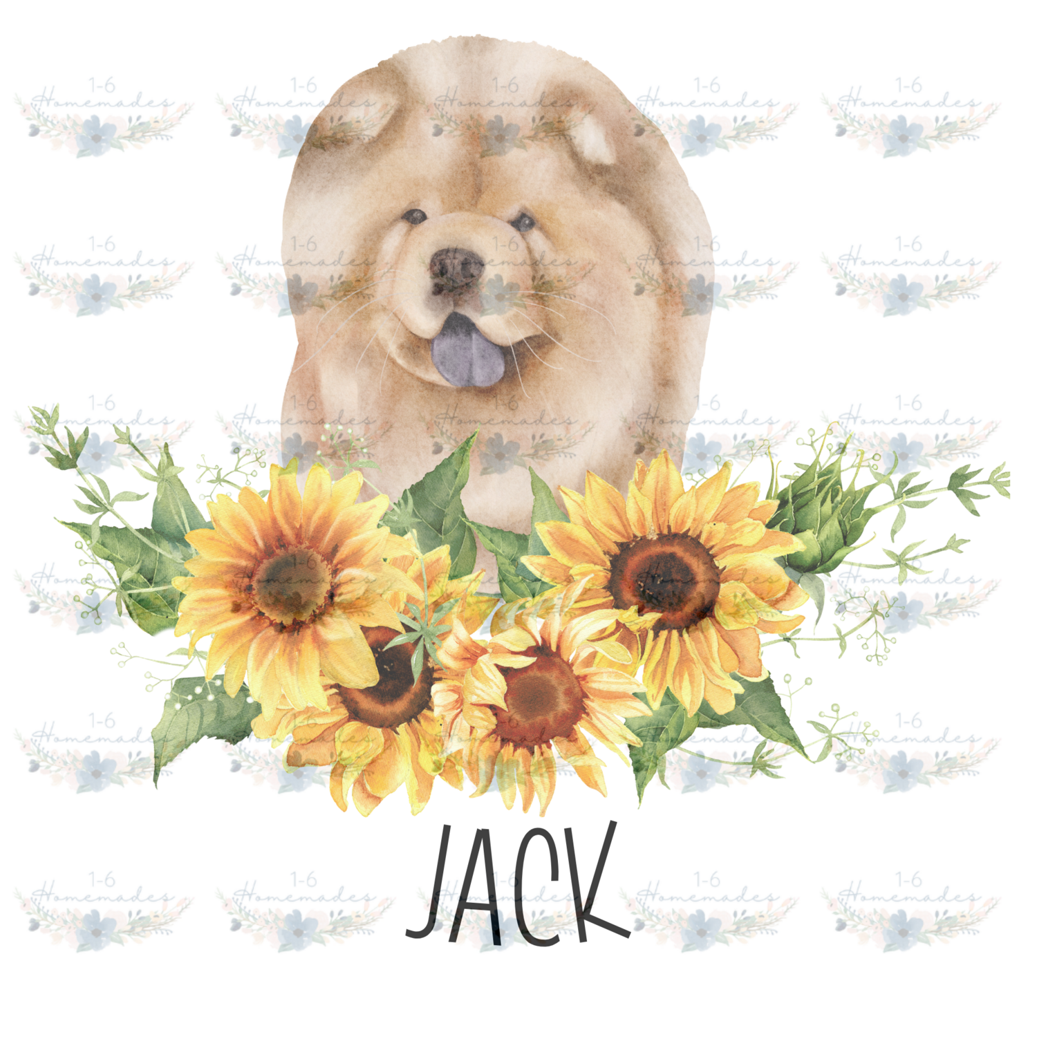 Digital PNG File -Chow Chow