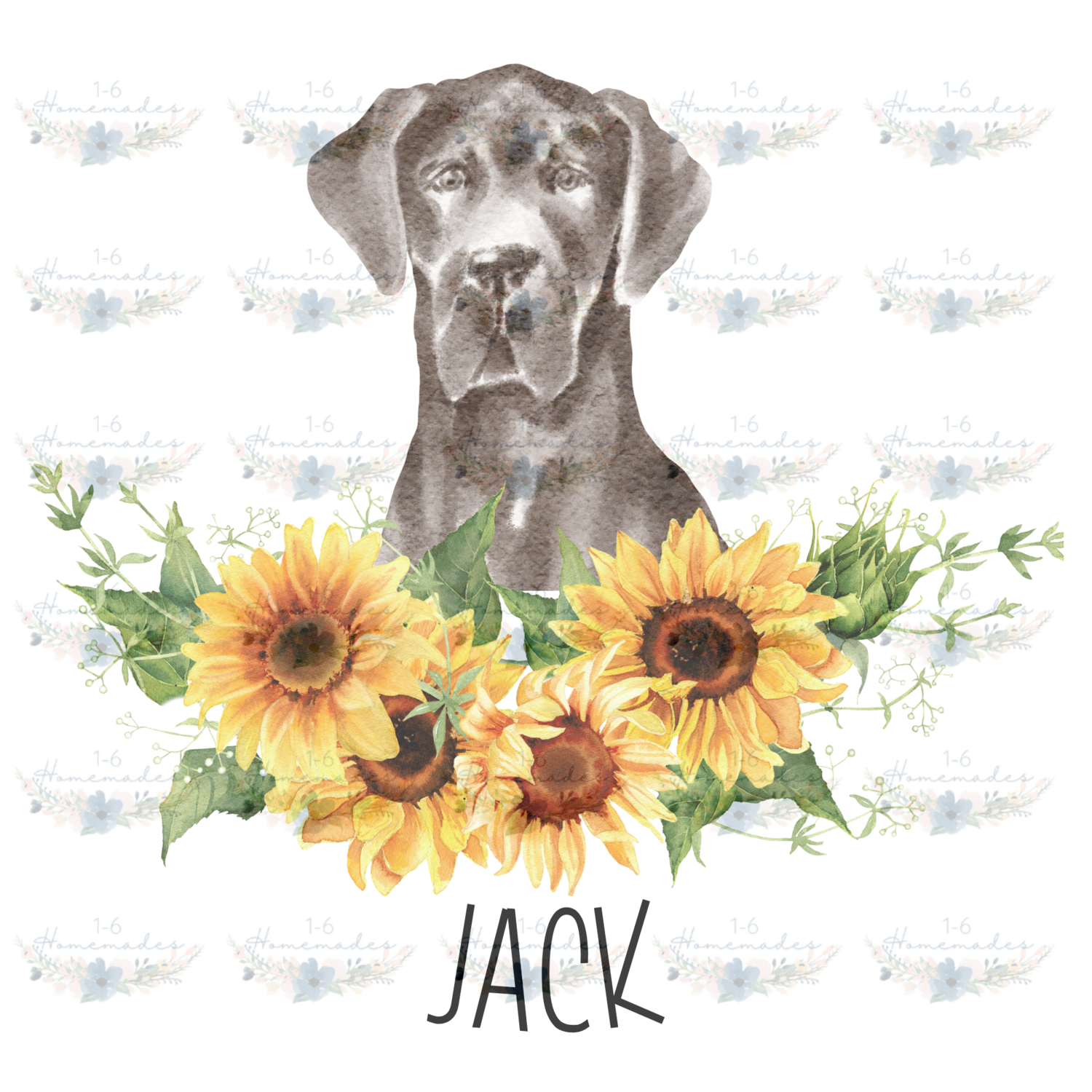 Digital PNG File -Great Dane