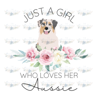 Digital PNG File - Who Loves Her Aussie