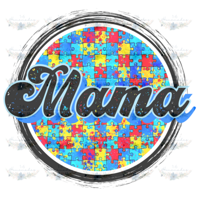Digital PNG File - Autism Mama