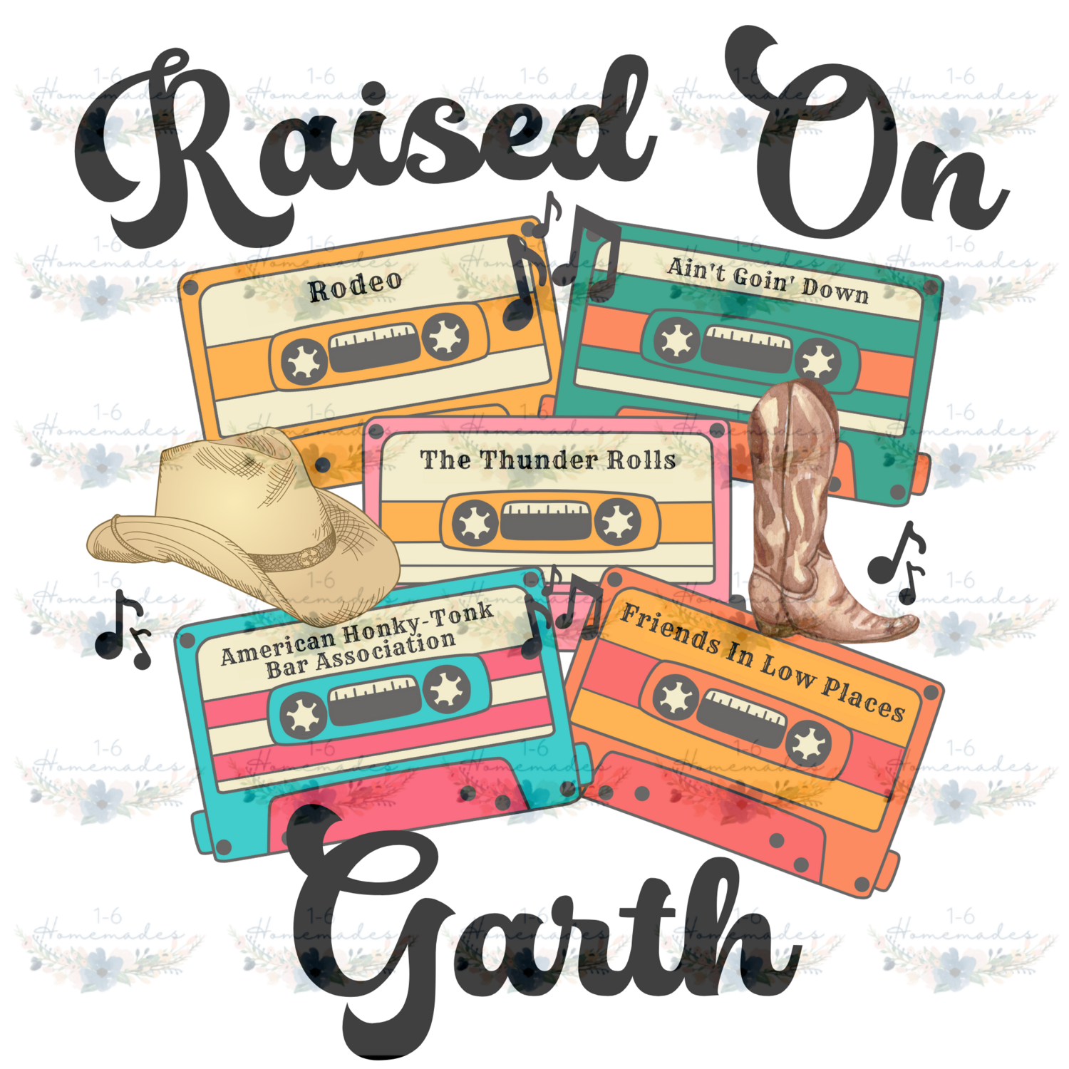 Digital PNG File - Raised On Garth