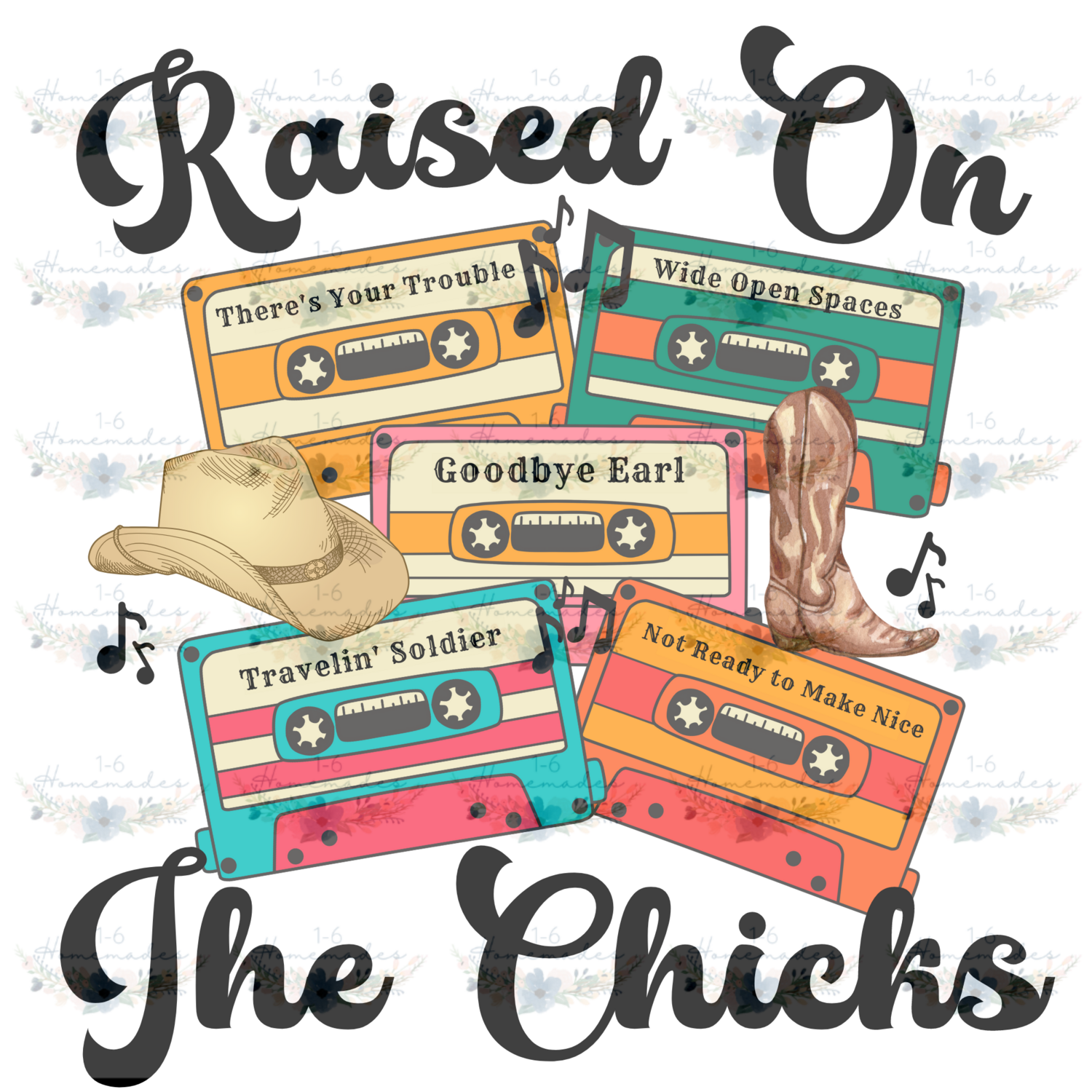 Digital PNG File - Raised On The Chicks