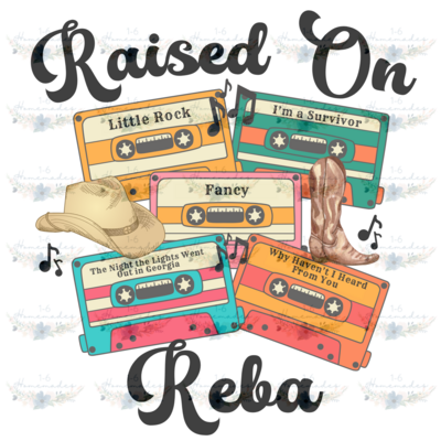 Digital PNG File - Raised On Reba